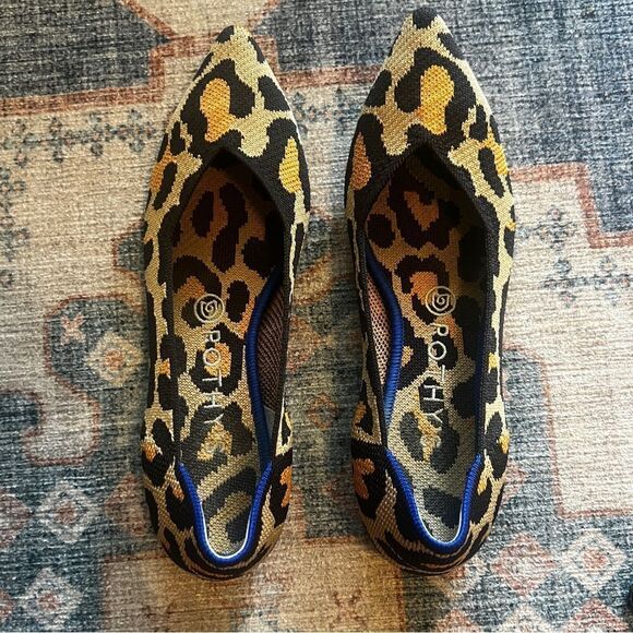 Adorable Leopard Print Rothy’s - Picture 1 of 10